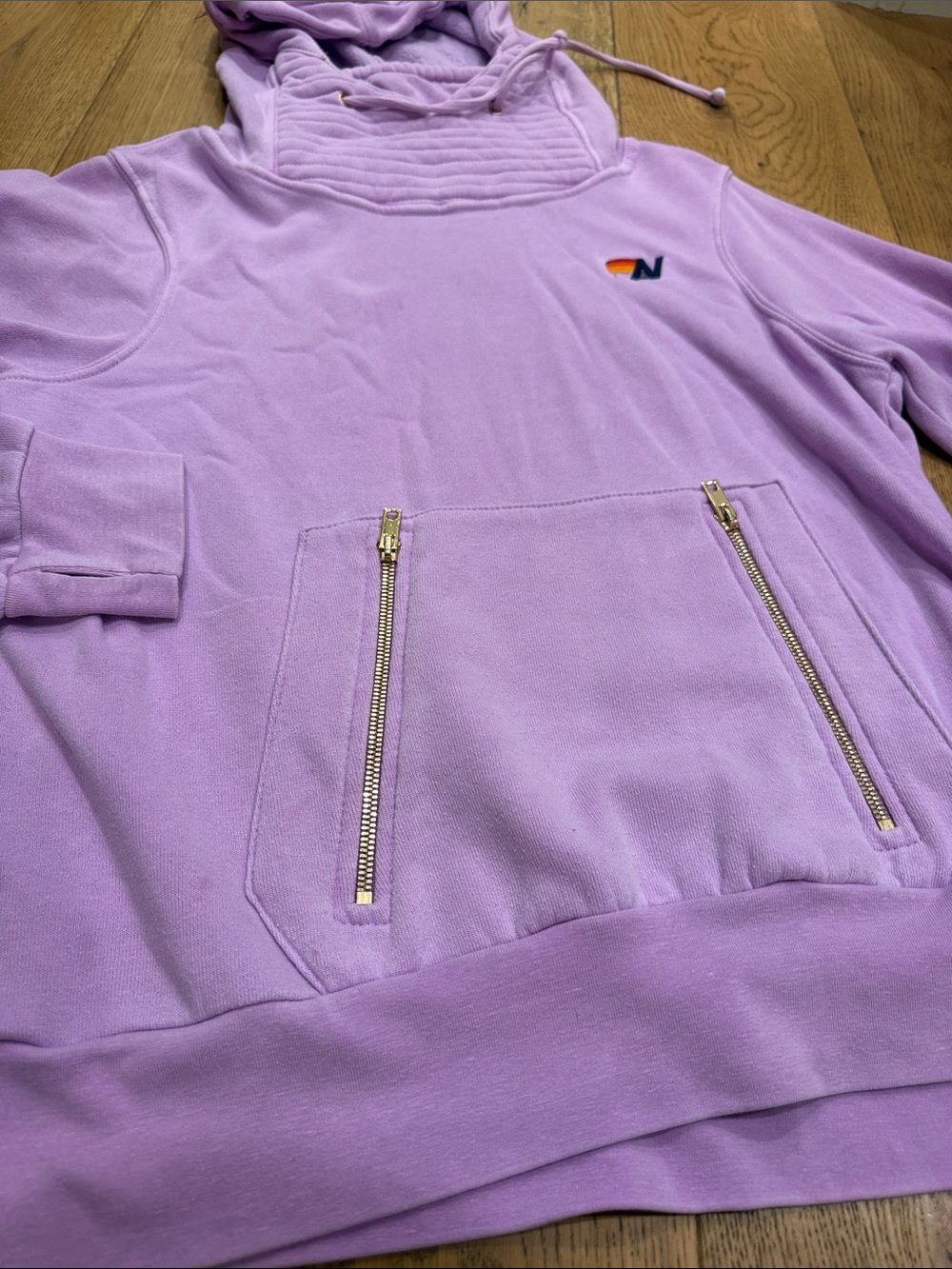 Aviator Nation Ninja Pullover Hoodie Sweatshirt - Picture 3 of 11